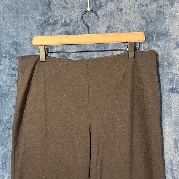 Jones Wear Petite Stretch Straight Leg Black Dress Pants Womans Size 12p‎ - Picture 2 of 7